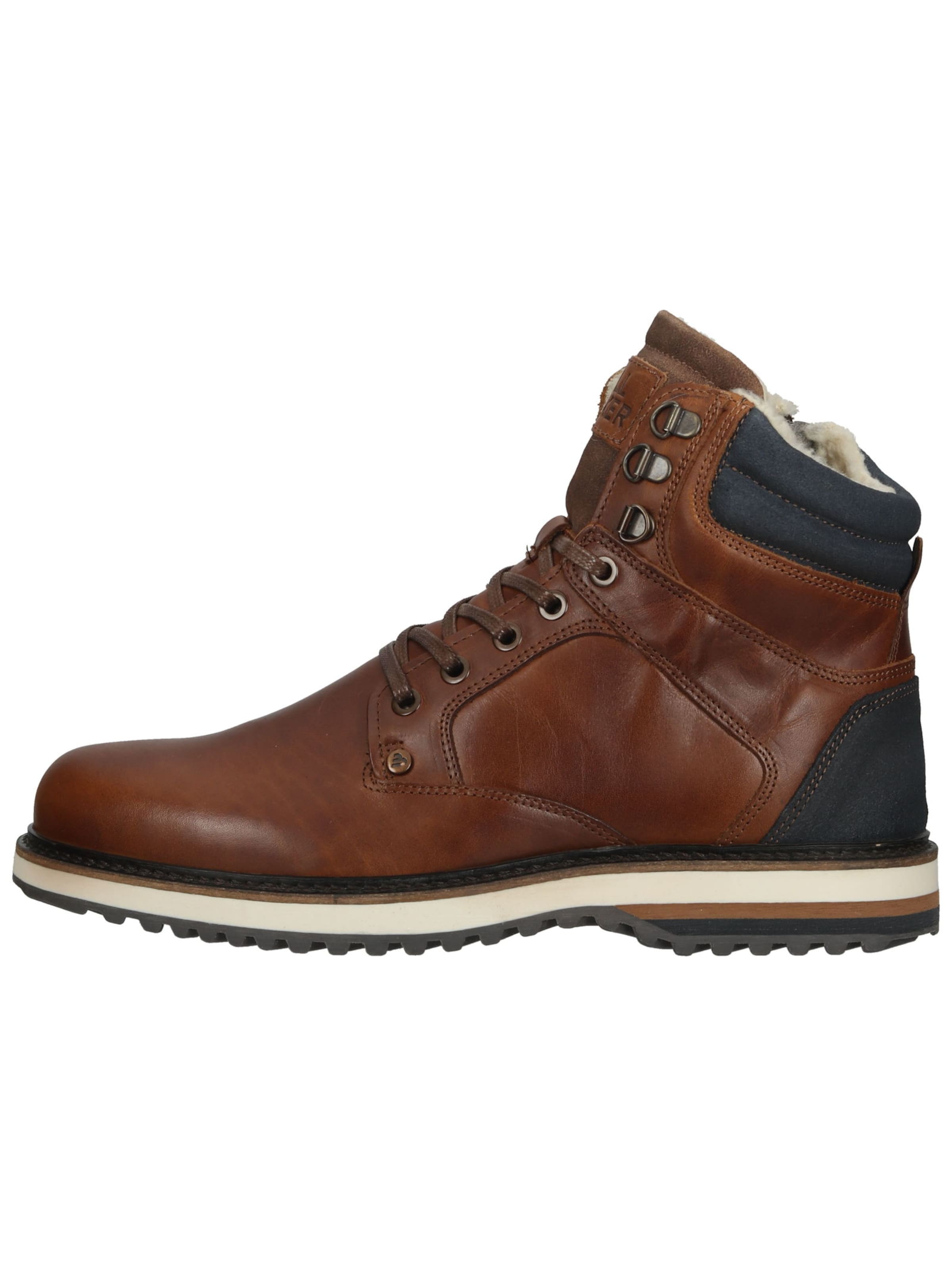 Bottines à lacets BULLBOXER en marron
