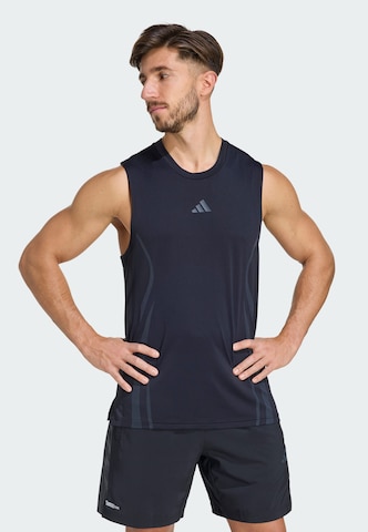 ADIDAS PERFORMANCE Performance shirt 'Airchill Intensity' in Black: front