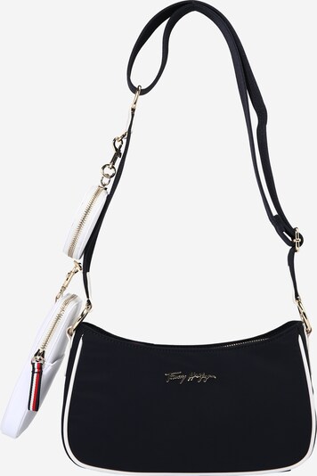 TOMMY HILFIGER Umhängetasche in dunkelblau / grün / rot / weiß, Produktansicht