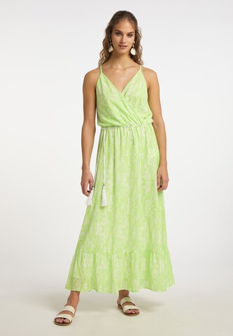 IZIA Summer dress in Green: front