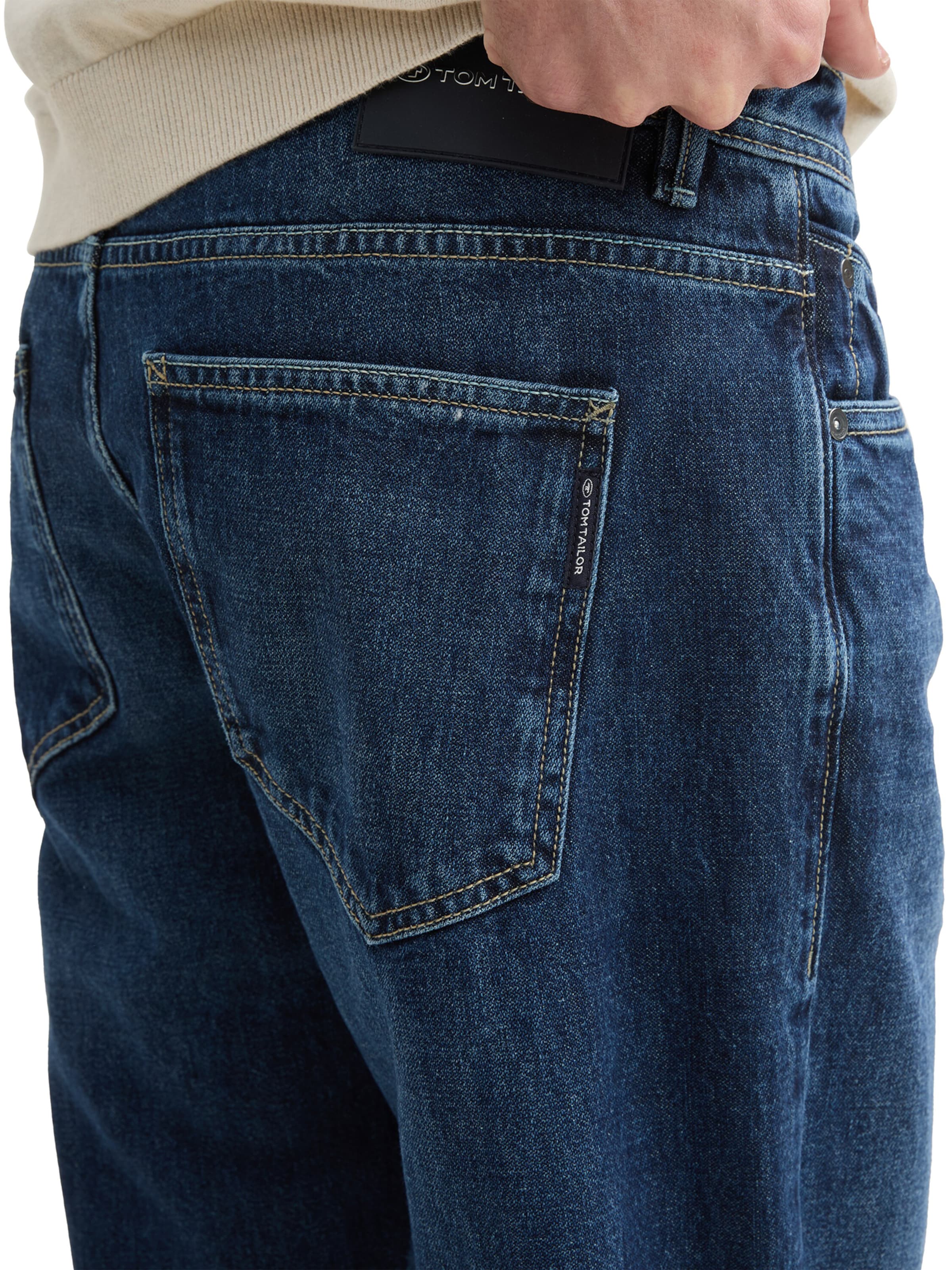 TOM TAILORregular Traperice - plava boja