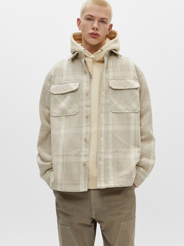 Pull&Bear Between-Season Jacket in Brown: front