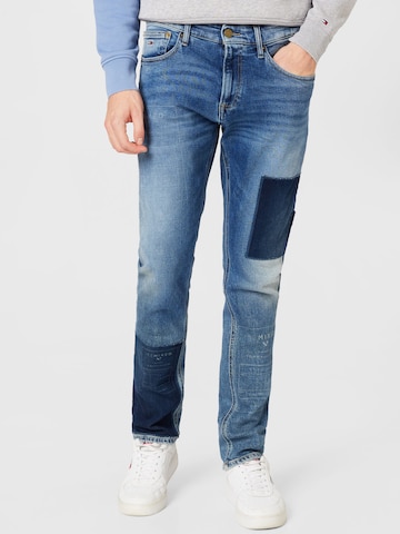 Tommy Remixed Regular Jeans in Blue: front