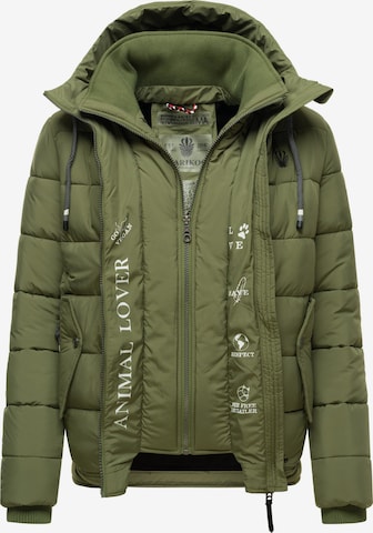 Veste d’hiver 'Taisaa' MARIKOO en vert