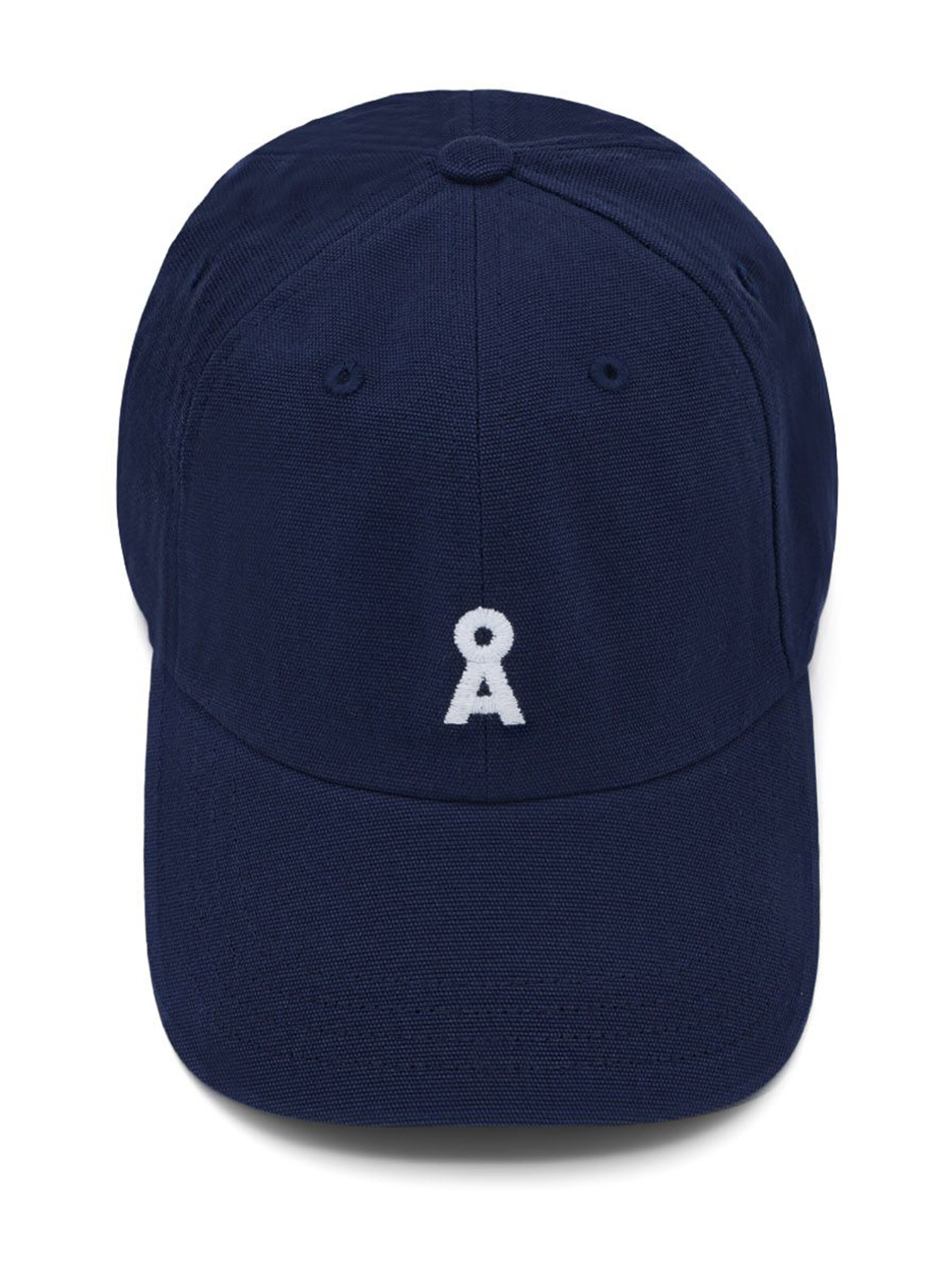 ARMEDANGELS Cap 'YENAAS BOLD' in Blue: front