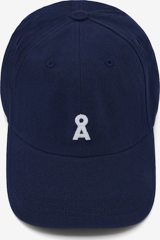 ARMEDANGELS Cap 'YENAAS BOLD' in Blue: front