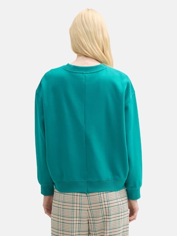 Sweat-shirt TOM TAILOR DENIM en vert