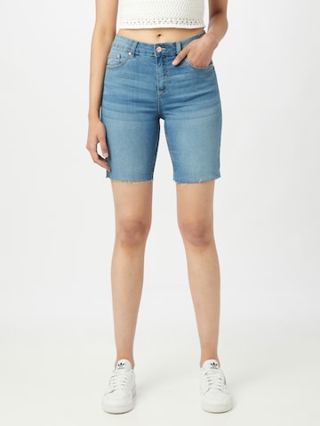 b.young Skinny Pants 'LOLA' in Blue: front