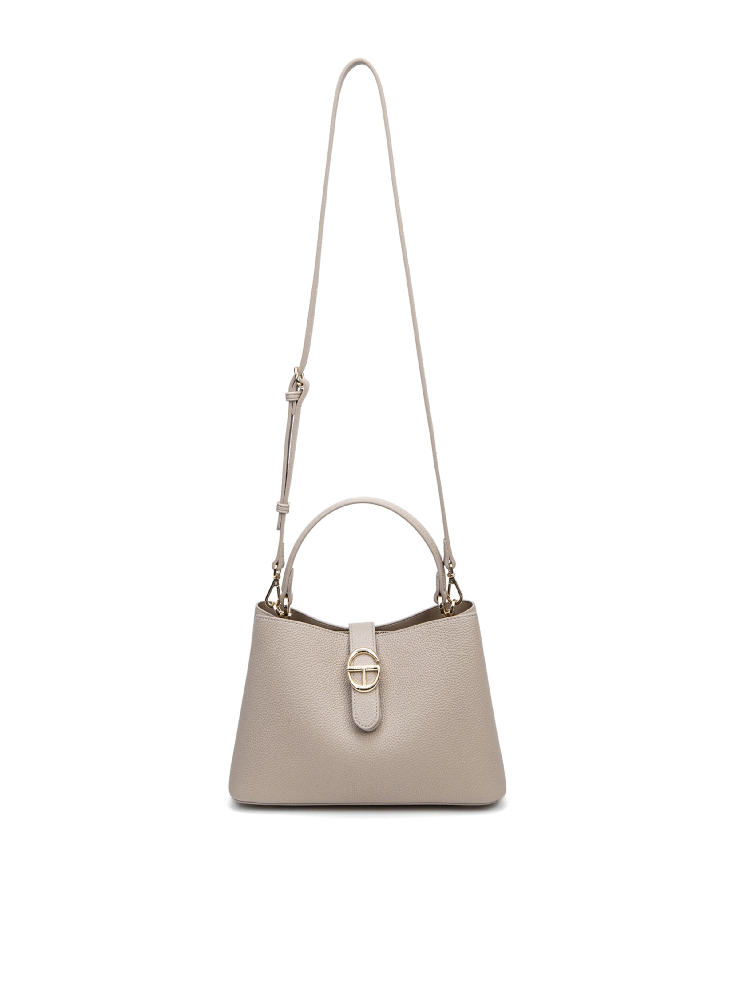 Chrisbella Handbag in Beige: front