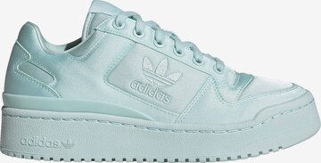 zaļš ADIDAS ORIGINALS Zemie brīvā laika apavi 'Forum Bold'