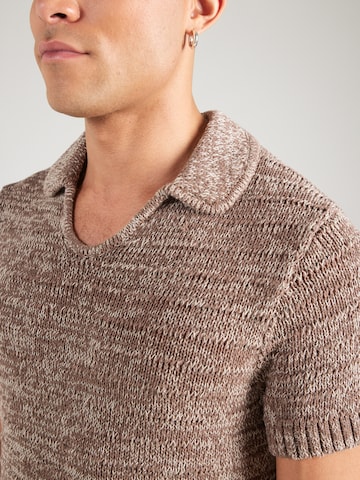 Pull-over 'BREEZY' Abercrombie & Fitch en marron