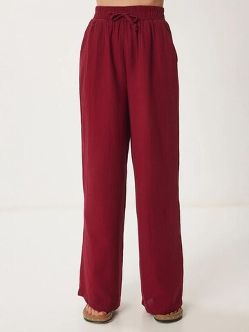 Wide Leg Pantalon 'Hose' Happiness İstanbul en rouge