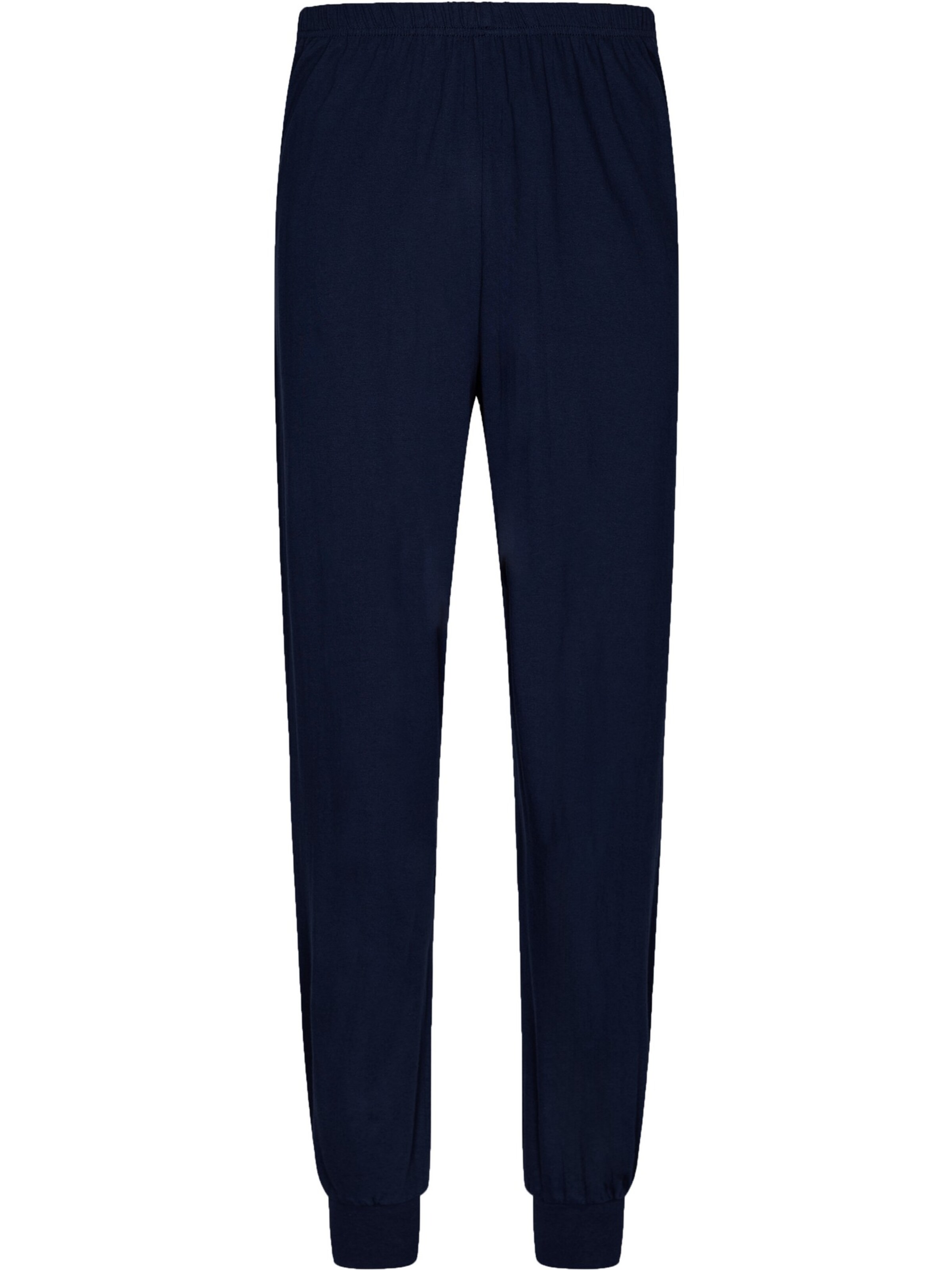 Pastunette Pyjama lang 'Northern Nights' in Blauw
