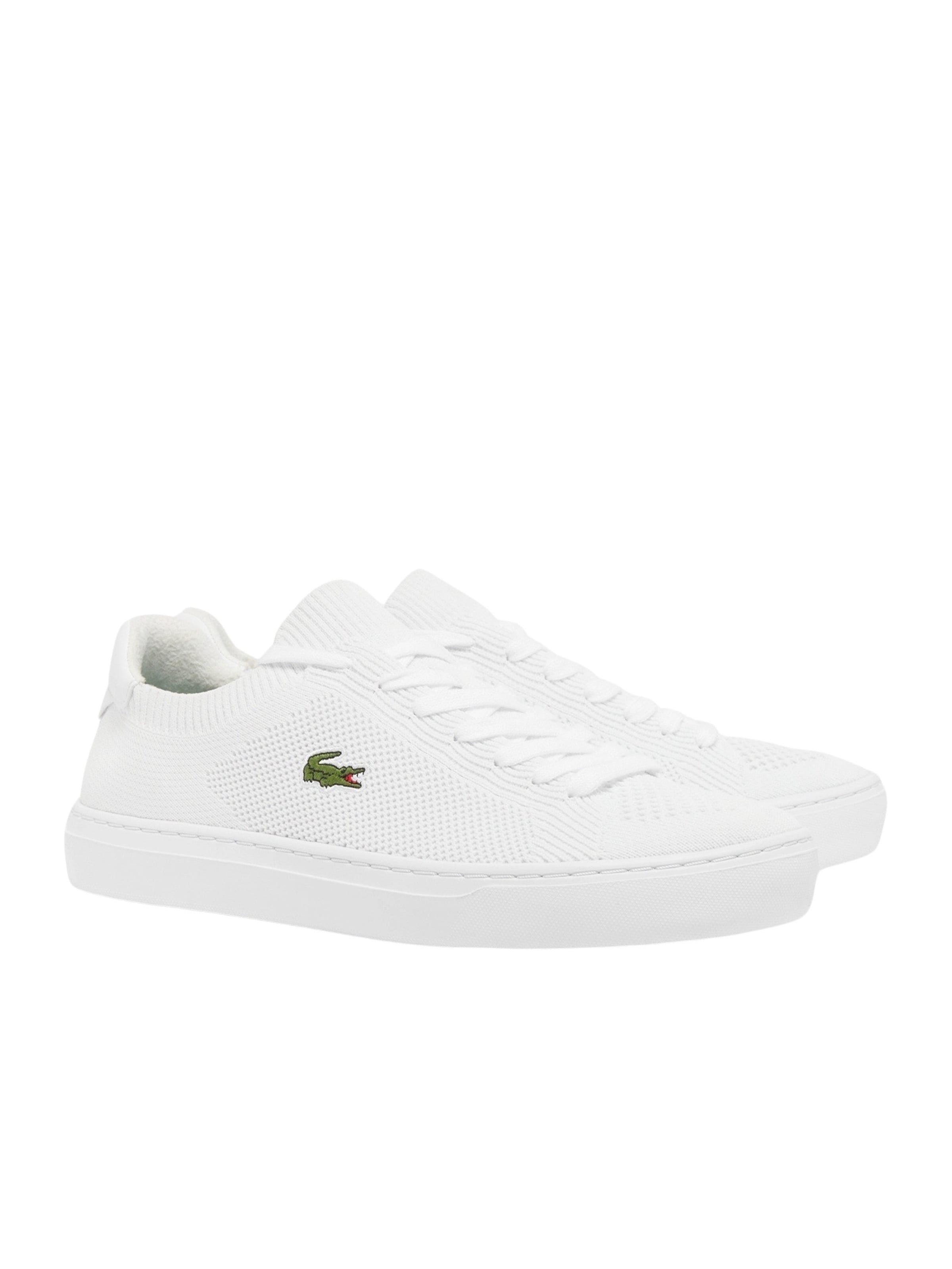 Baskets basses 'La Piquée 2.0' LACOSTE en blanc