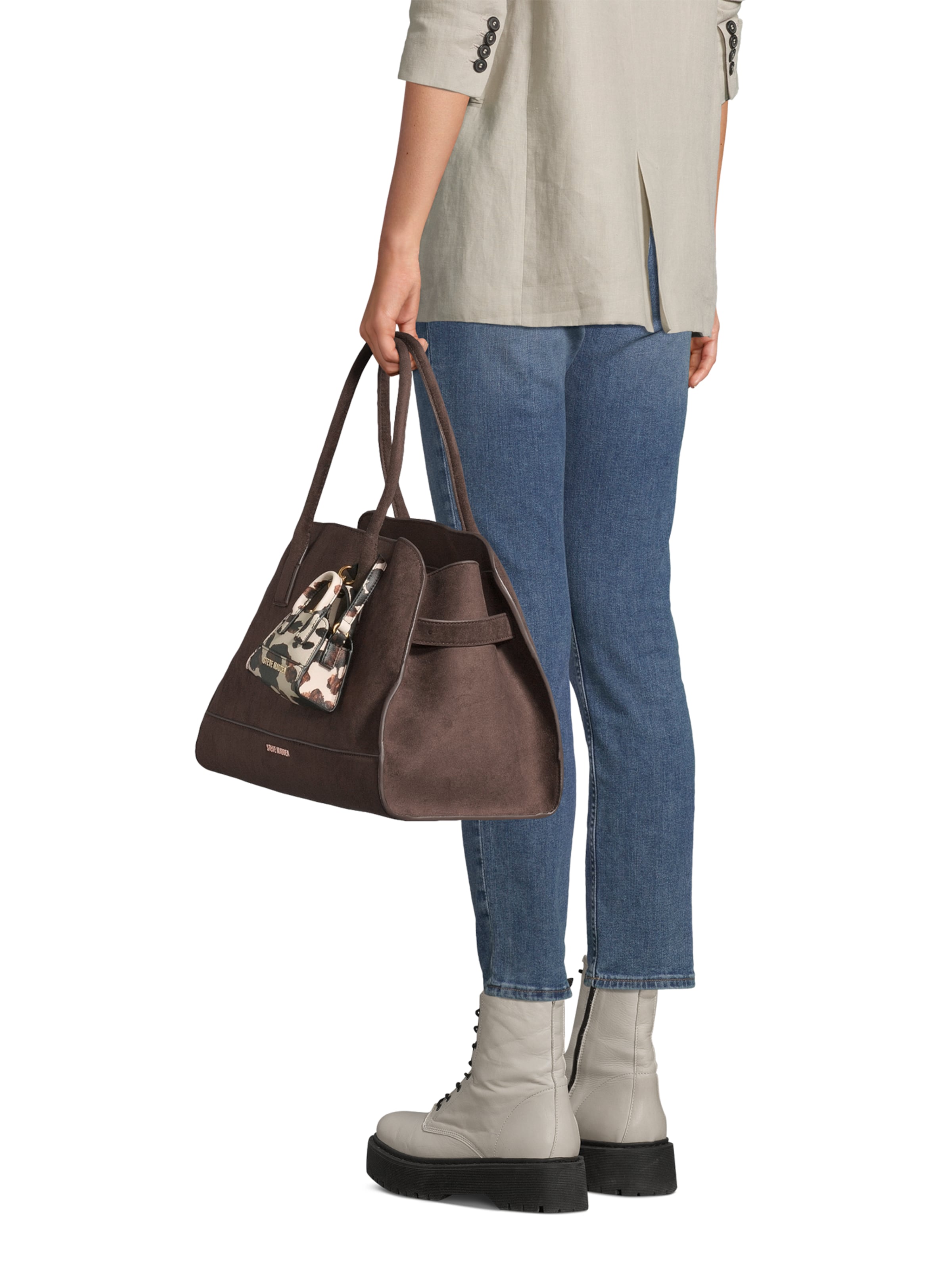 STEVE MADDEN Käsilaukku 'Bharlii' värissä ruskea