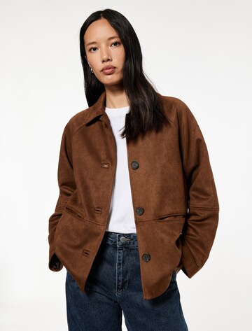 Koton Between-Season Jacket in Brown: front