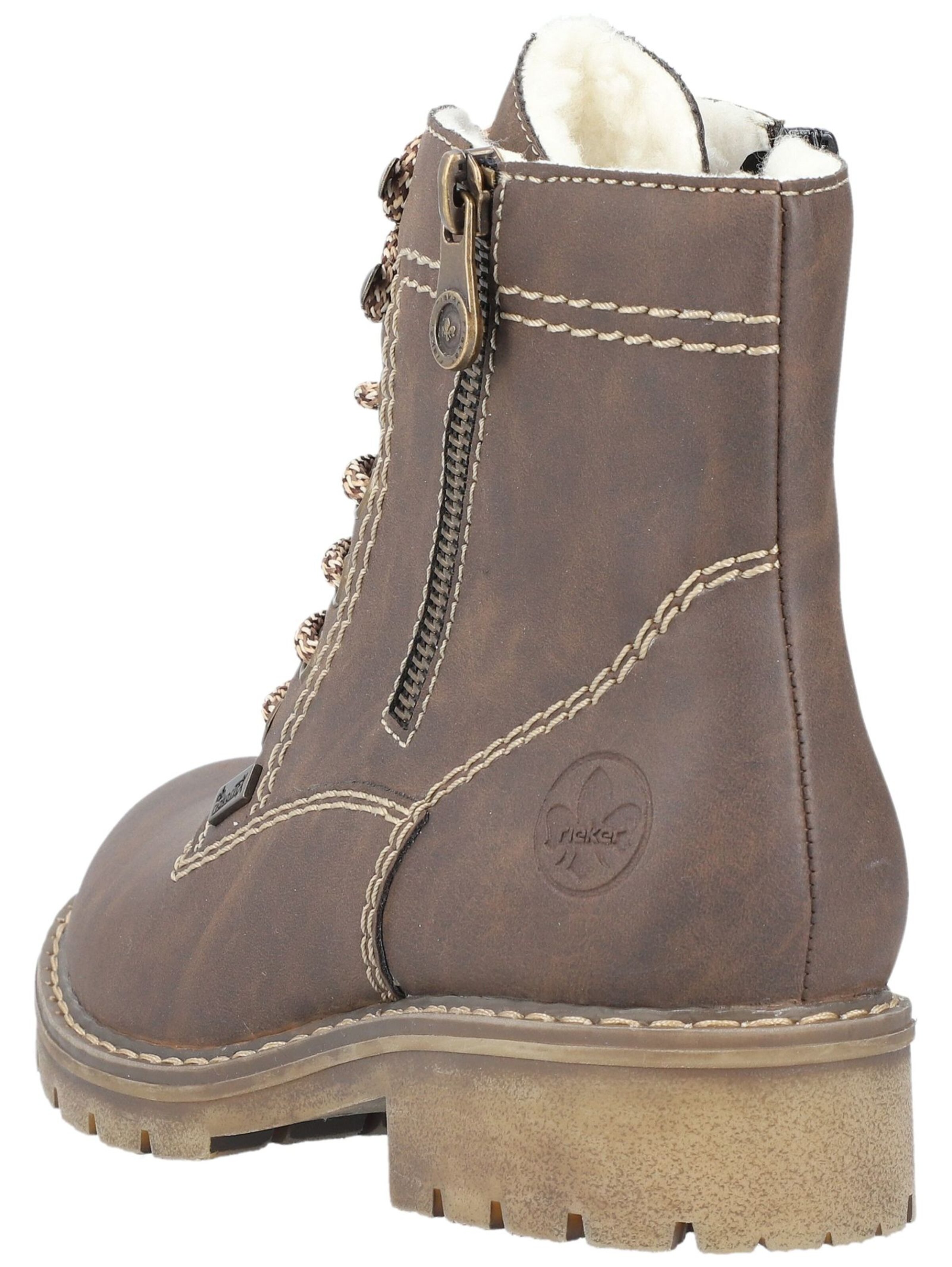 Rieker Schnürstiefelette in Braun