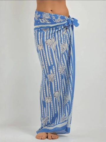Serviette de plage Hiccup en bleu : devant