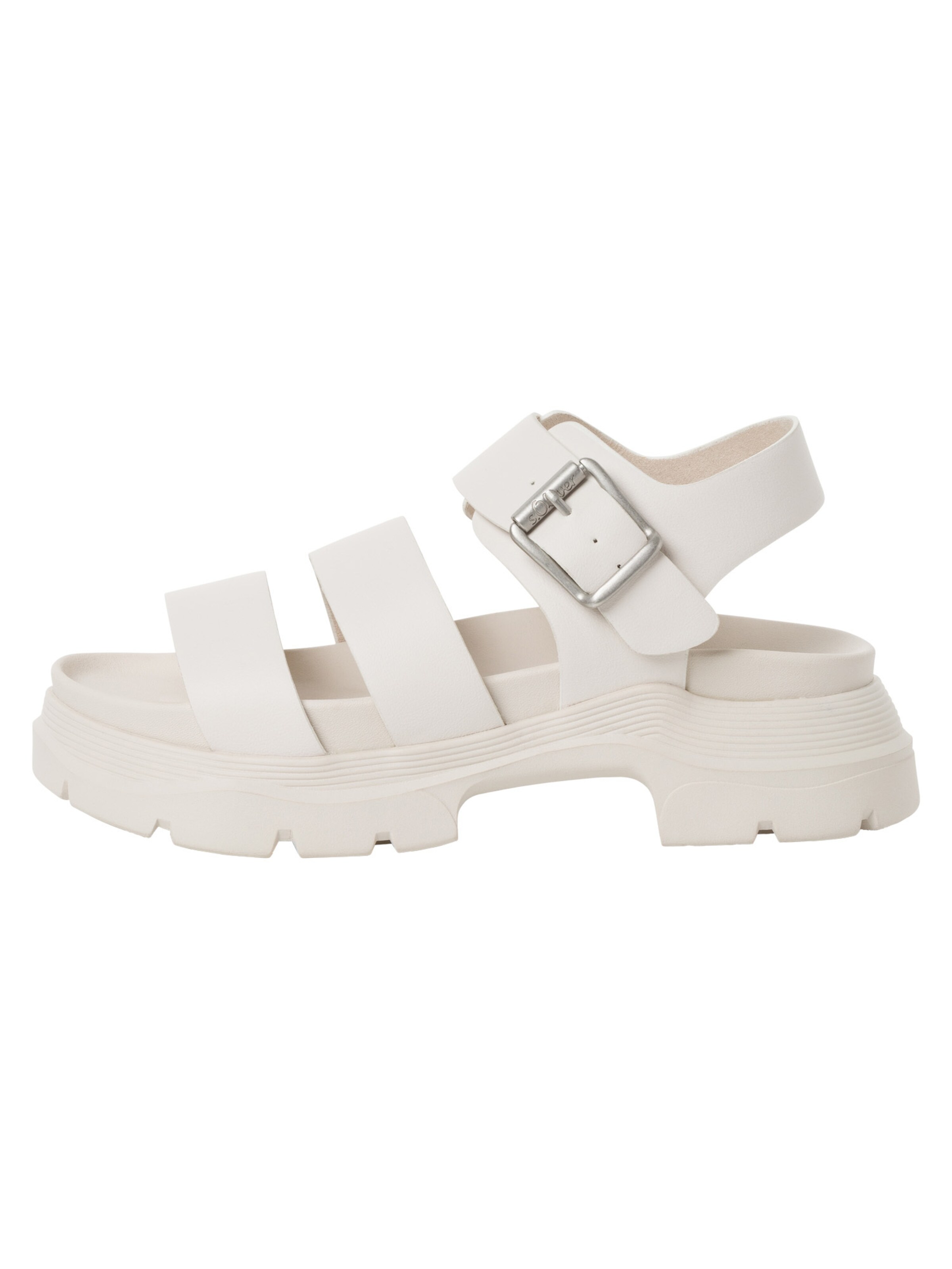 s.Oliver - Sandálias com tiras em bege