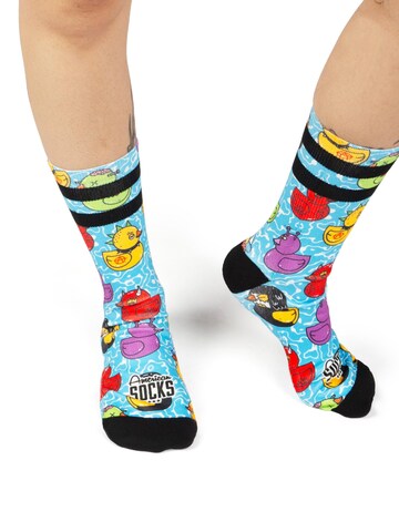 Chaussettes 'Tub Duck' American Socks en bleu