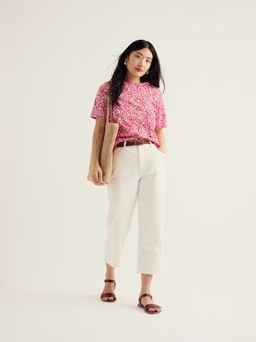 Seasalt Cornwall Shirt 'Poisson' in Pink