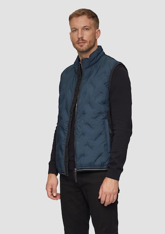 Gilet s.Oliver en bleu : devant