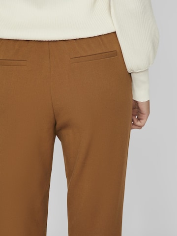 VILA Slimfit Broek 'Varone' in Bruin
