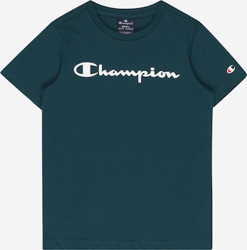 Champion Authentic Athletic Apparel Shirt in Groen: voorkant