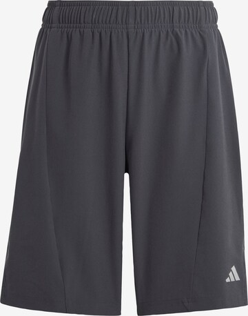 ADIDAS SPORTSWEAR Regular Workout Pants in Grey: front