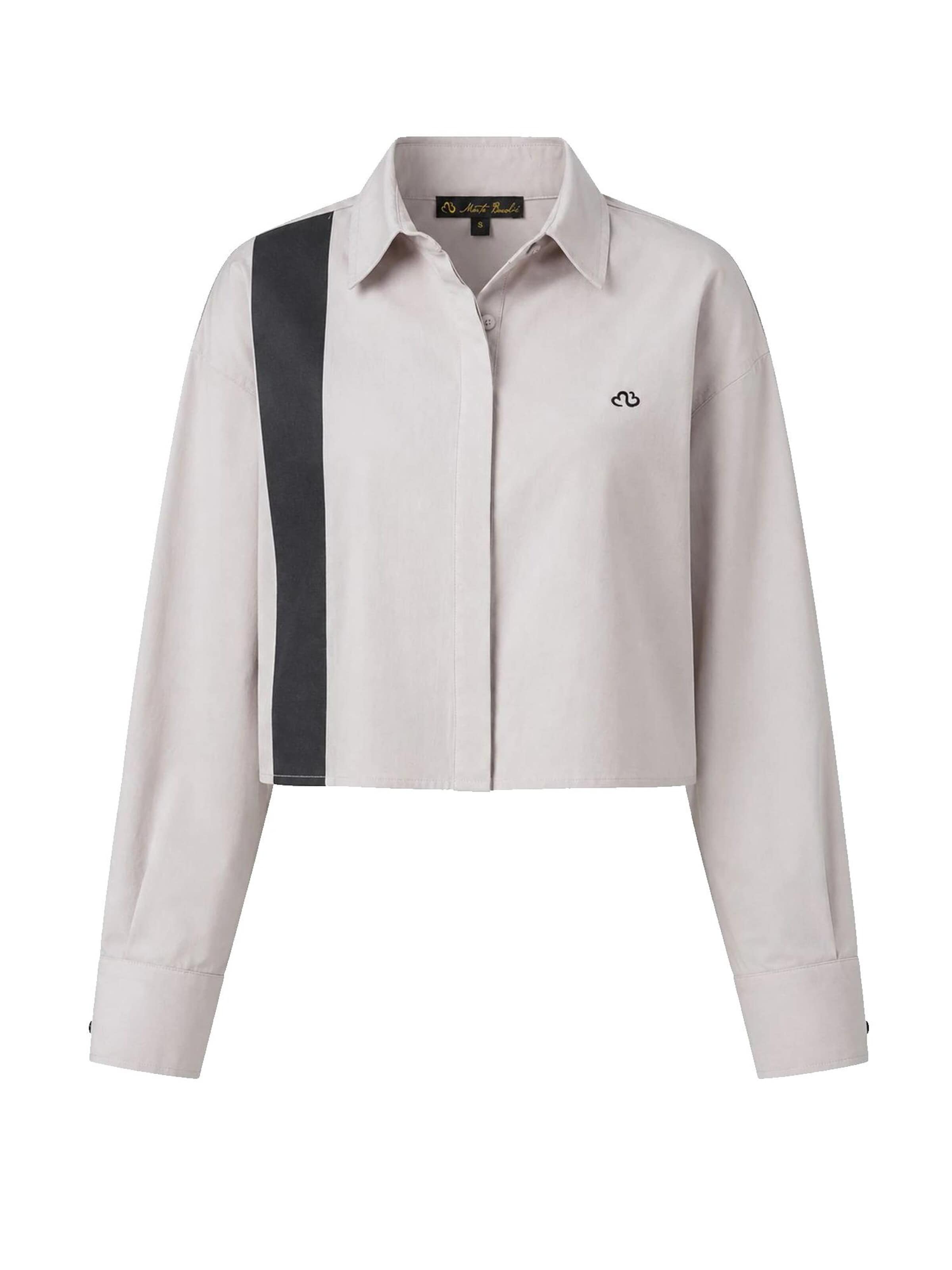 MB by Marta Buzolic - Blusa funcional en gris: frente
