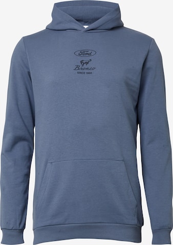 Sweat-shirt s.Oliver en bleu : devant