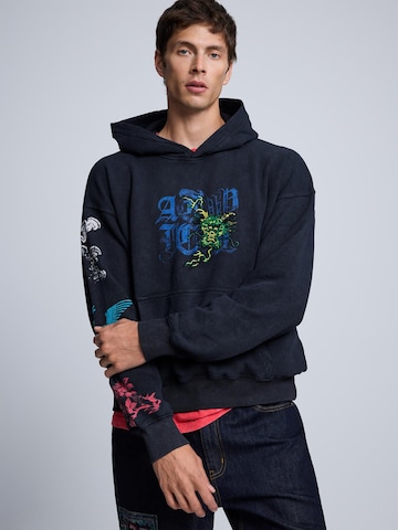 Desigual Mikina – černá: přední strana