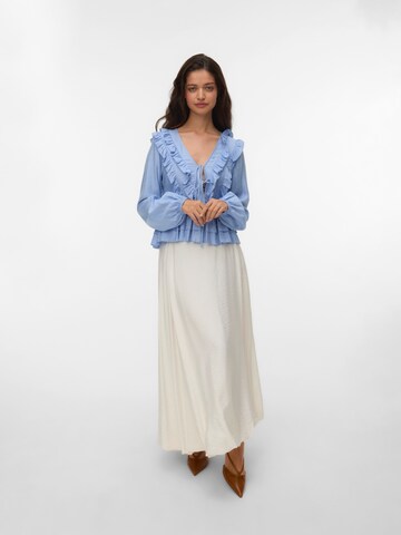 VERO MODA Bluza 'VMZOEY' | modra barva