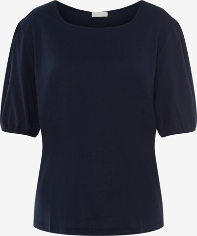 Hanro T-shirt 'Natural Shirt' en bleu marine, Vue avec produit