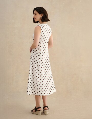 Hobbs London Kleid in Weiß: Rückseite