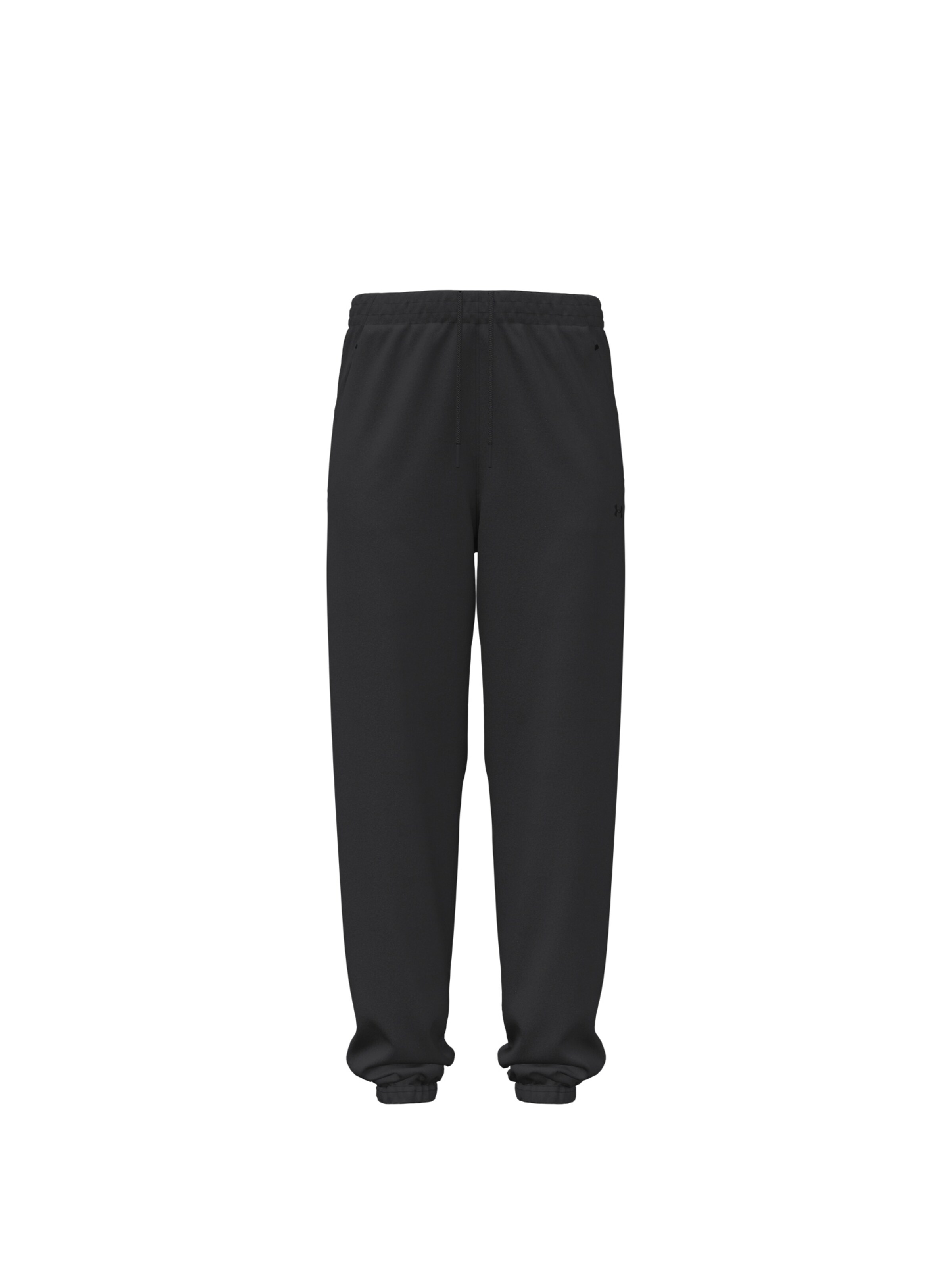 UNDER ARMOUR Loosefit Sportbroek 'Unstoppable' in Zwart: voorkant