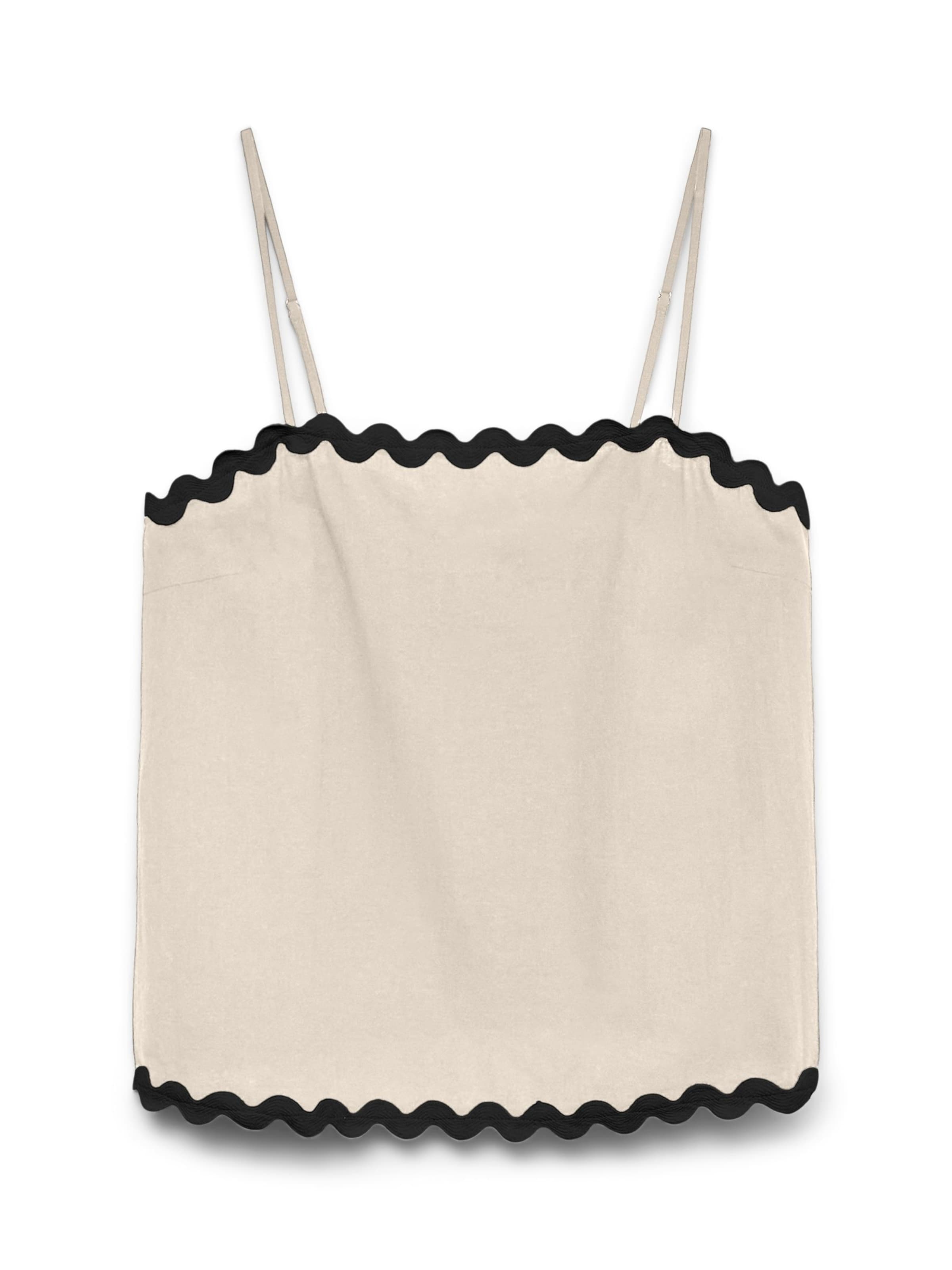 VERO MODA - Top 'JENNA' en beige: frente
