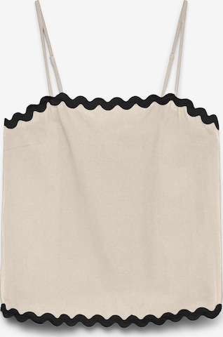 VERO MODA - Top 'JENNA' en beige: frente
