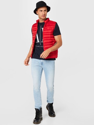 ARMANI EXCHANGE Regular fit Póló '8NZTPA' - kék