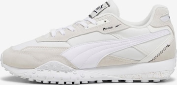 PUMA Ниски маратонки 'Blacktop Rider' в бяло: отпред