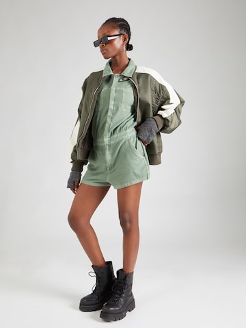 Tuta jumpsuit 'CADET' di RVCA in verde