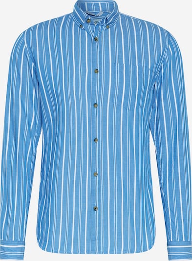 TOM TAILOR DENIM Triiksärk suitsusinine / valge, Tootevaade