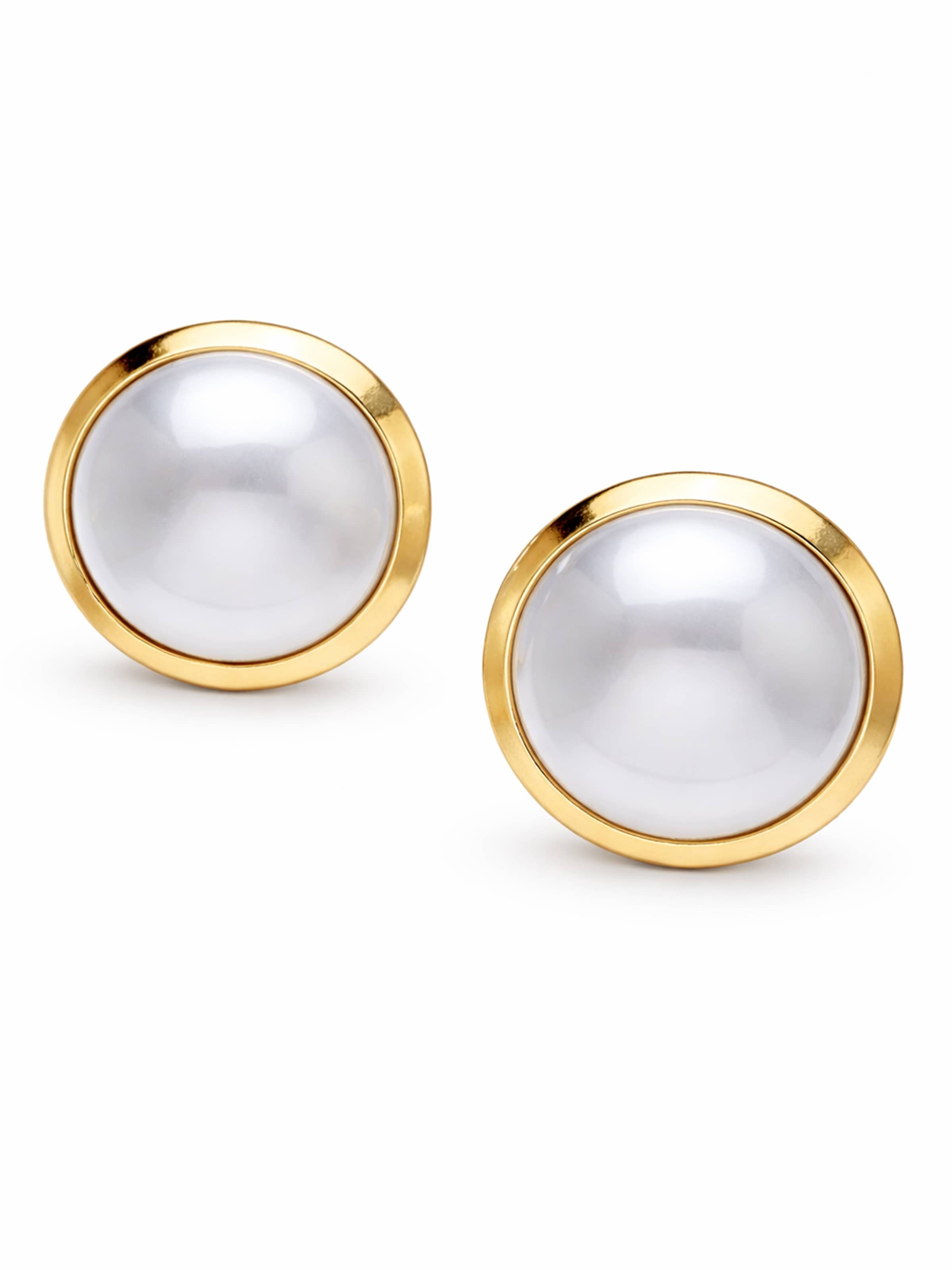 AVANT-GARDE PARIS Øreringe 'Virelle' i hvid, Produktvisning