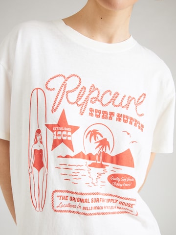 RIP CURL Λειτουργικό μπλουζάκι 'SURF SUPPLY' σε μπεζ