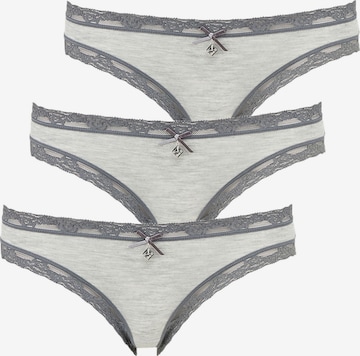 like it! Slip 'Kim' in Grau: Vorderseite