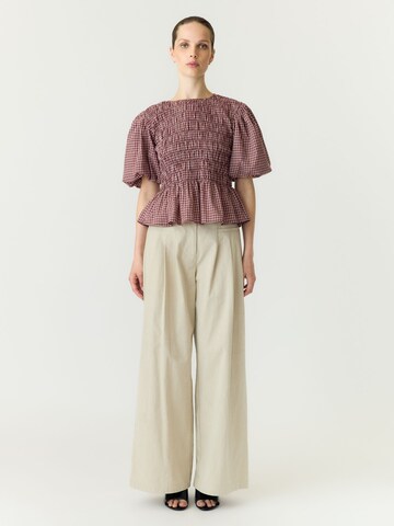 YAS Shirt 'VINA' in Rood