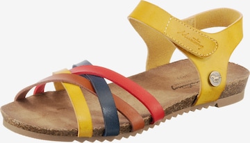MUSTANG Sandale in Mischfarben: front