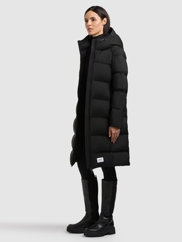 khujo Wintermantel 'Finnie4' in Zwart