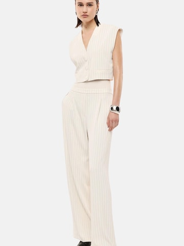 Wide leg Pantaloni di IMPERIAL in bianco