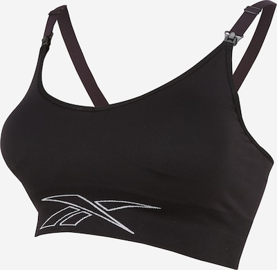 Reggiseno sportivo Reebok di colore nero, Visualizzazione prodotti